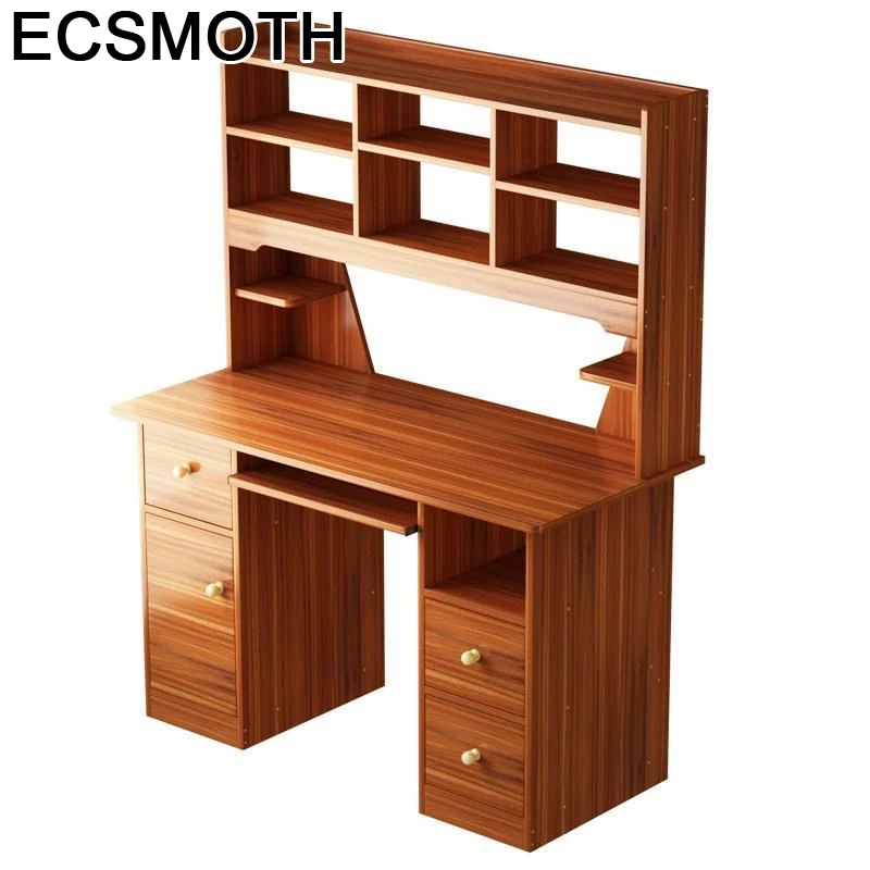 

De Oficina Portatil Escritorio Tray Pliante Escrivaninha Small Bed Desk Mesa Computer Bedside Laptop Tablo Table With Bookshelf