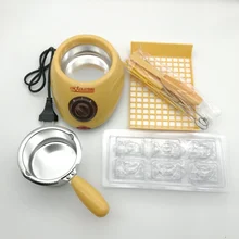 Бытовая Машина для плавления шоколада, согревающий горшок для фондю, тает Choco, конфеты, масло, сыр, карамель, плавильный горшок