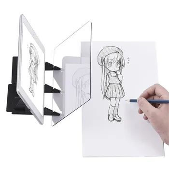 

2020 Led Projection Optical Drawing Board Sketch Specular Reflection Dimming Funny plaything For Kids Jouets pour enfants#2