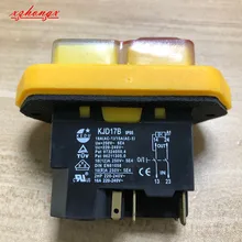 

Free shipping KJD17B electromagnetic switch Waterproof magnetic switch start switch Power tool switch