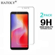 2 шт закаленное стекло Xiaomi Redmi 6A 4A ультра-тонкая защитная пленка для Xiaomi Redmi 6A 6 пленка Xiaomi Redmi 4A 6A стекло MiA2 Lite