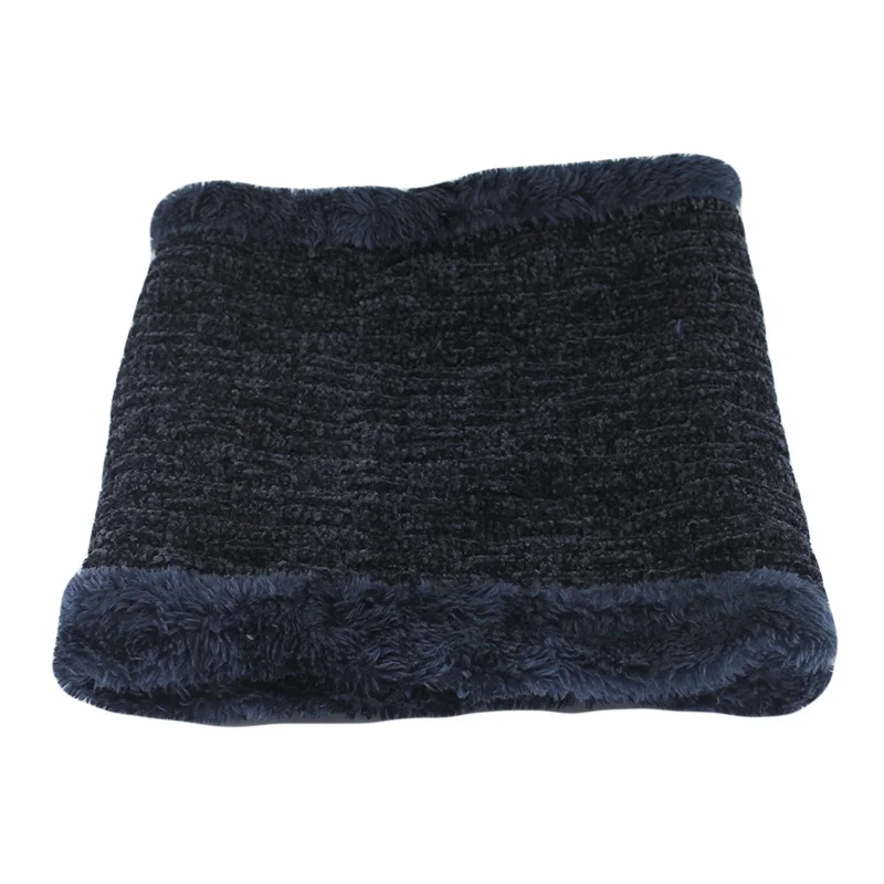 blue scarf