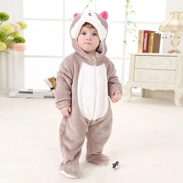 Kawaii gato anime bebê menina menino roupas onesie inverno recém-nascido  bebê macacão infantil onesies algodão criança festa de bebê traje -  AliExpress