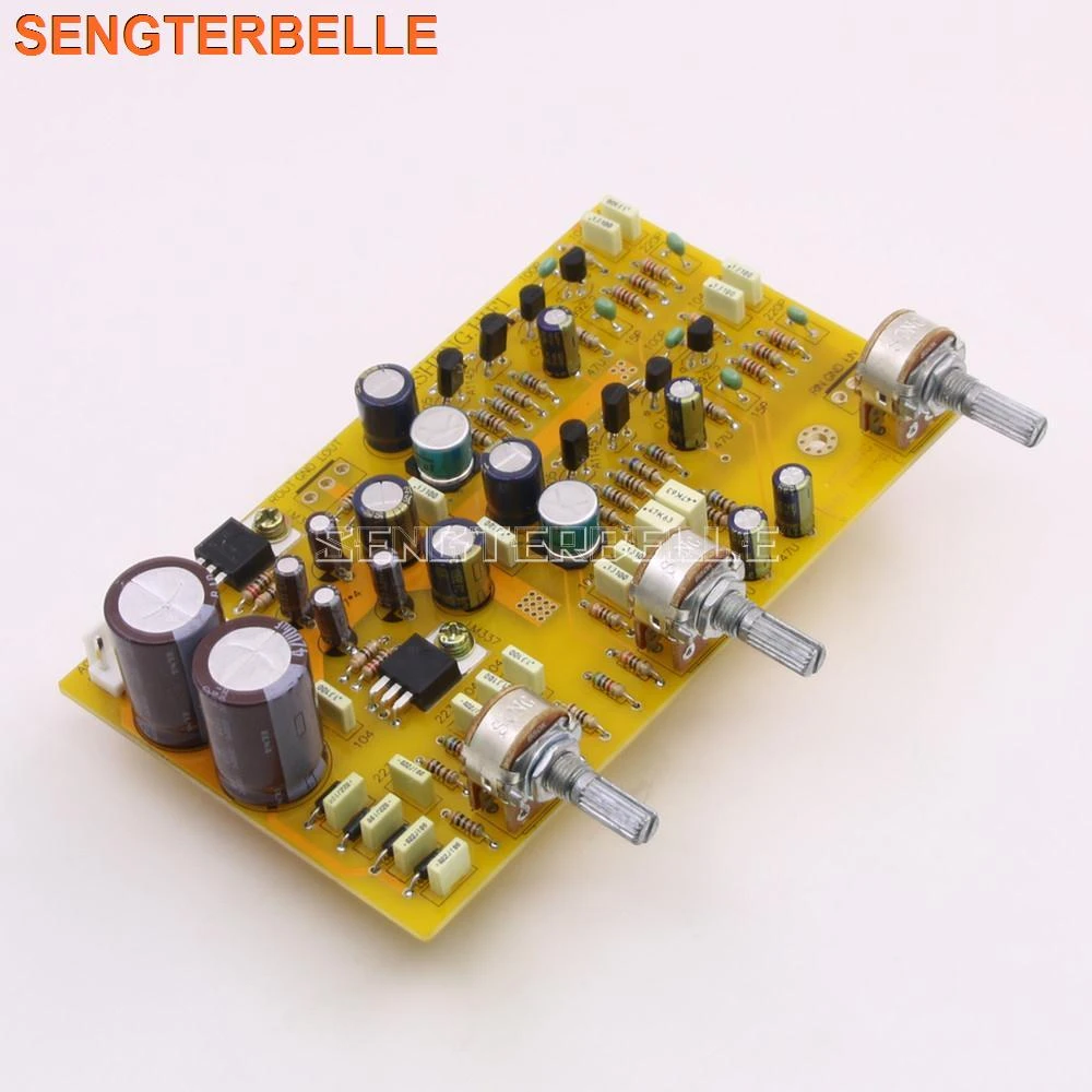 New Fully Separation Hifi Tone Preamp Kit Base On Uk Nad Preamplifier