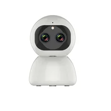 Topodome – Mini caméra de Surveillance sans fil IP WiFi 2MP1080P P2P HD carte SD Version nuit CMOS Voice Intercom, appareil de Surveillance domestique 