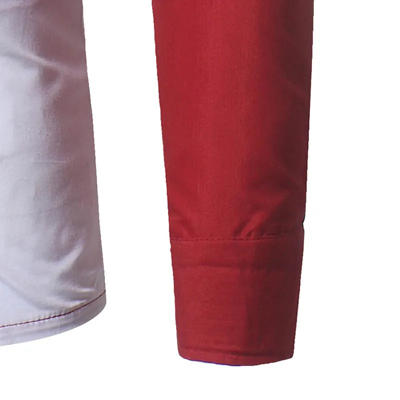 Акционная распродажа флаг звезды Цвет Лоскутная Мужская Slim Fit Западной моды