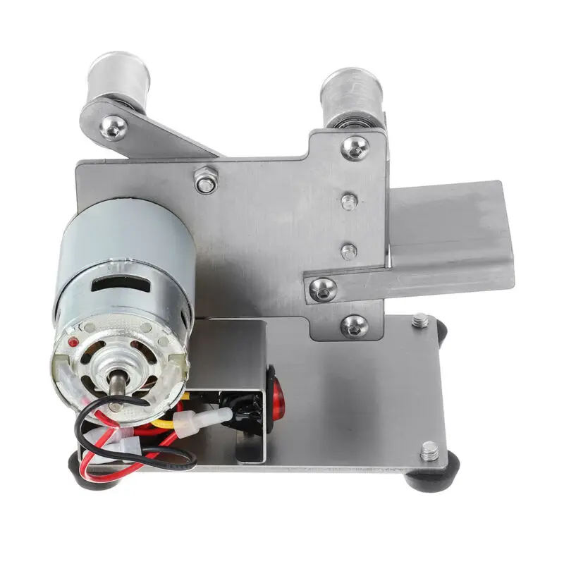 

Bench Belt Sander Grinding Machine 4000-9000RPM Bench Grinder Sanding + 10 Belt