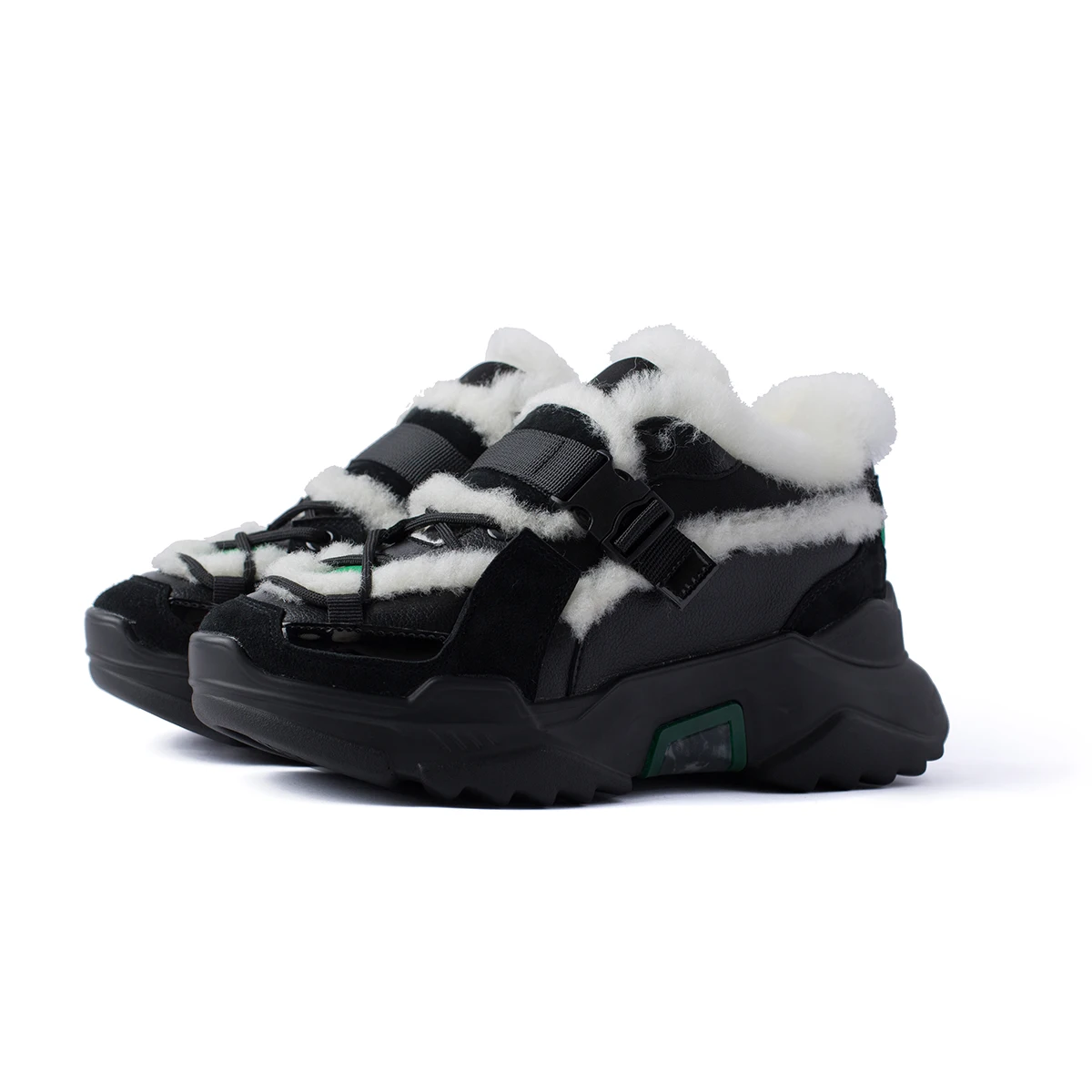 Buono Scarpe/теплые зимние меховые кроссовки; женская повседневная обувь из натуральной кожи; высококачественные зимние кроссовки; женская спортивная обувь