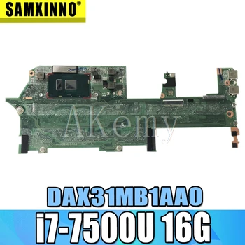 شراءلوحة أم للكمبيوتر المحمول For HP Spece X360 13-AC مع SR341 I7-7500u ذاكرة الوصول العشوائي 16GB DAX31MB1AA0 اللوحة الرئيسية 100% تم اختبارها بسرعة الشحن