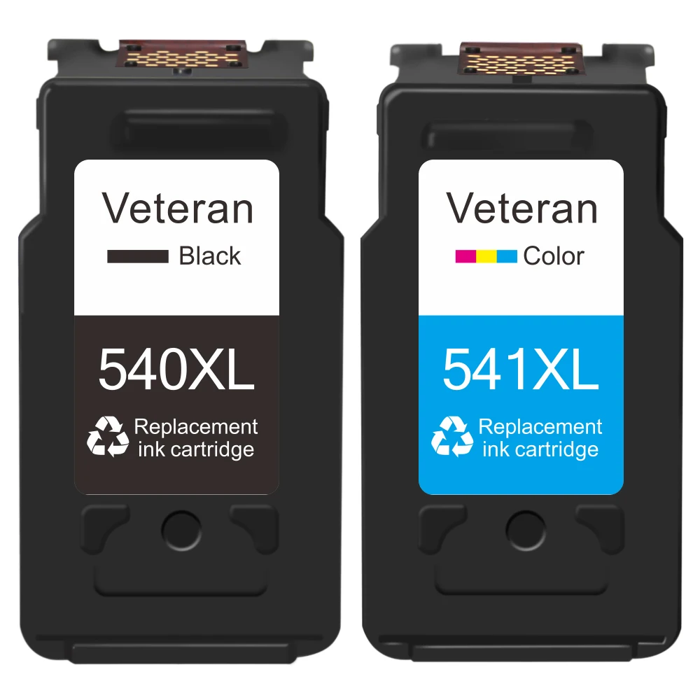 Картридж Veteran 540XL 541XL совместимый с Canon PG 540 CL 541 Pixma MG3150 MG3550 MG4250 MG3250 MG3255 MG4150 |