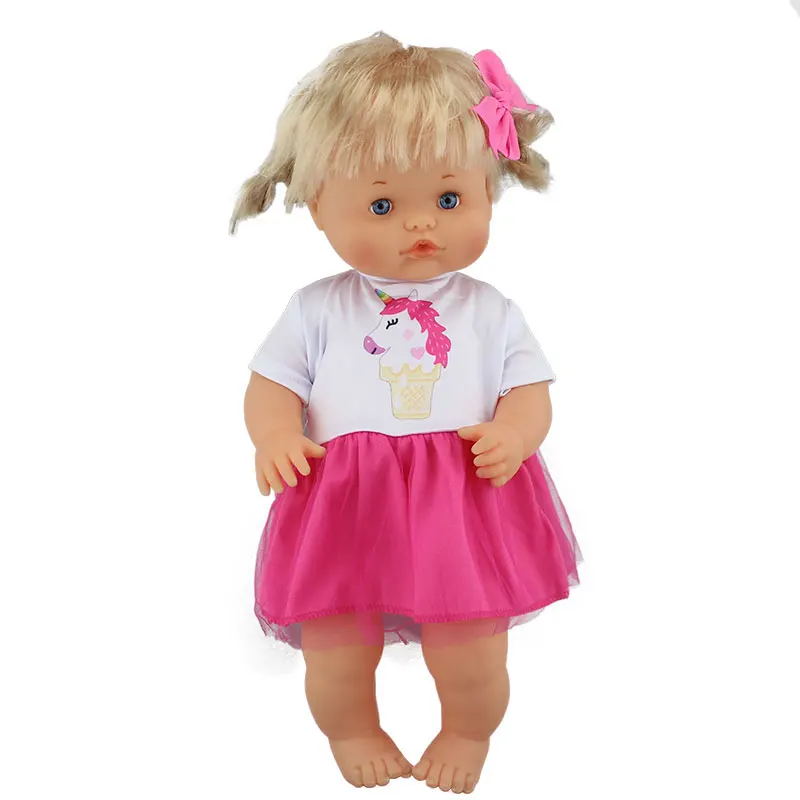 Новая Милая одежда, размер 40 см, 41 см, Nenucos Doll Nenuco Ropa y su Hermanita, фиолетовая футболка с длинными рукавами, штаны в фиолетовый горошек с шапочкой - Цвет: 05