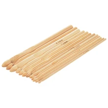 12x15 см крючки для вязания спицы толщина 3-10 мм бамбук