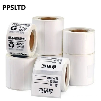 

Direct Thermal label Sticker zebra 20-50mm width, Sythetic Paper Permanent Adhsive , for Mini or Desktop Label Printer