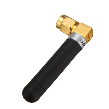 

433MHz SW433-WT36 Gold-plated Elbow Bar Antenna Wireless Communication Antenna 433MHz Wireless Data Communication System