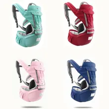 AIEBAO эргономичный слинг для младенцев детский Хипсит слинг передняя сторона кенгуру Слинги для младенцев для путешествий для детей 0-18 месяцев