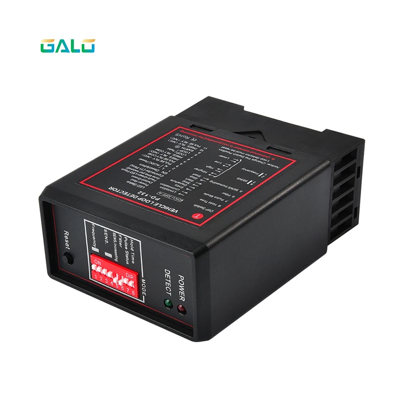 AC220V Universal inteligente de aparcamiento de canal único vehículo salida coche PD-132 Detector de bucle de Sensor Park mucho barrera