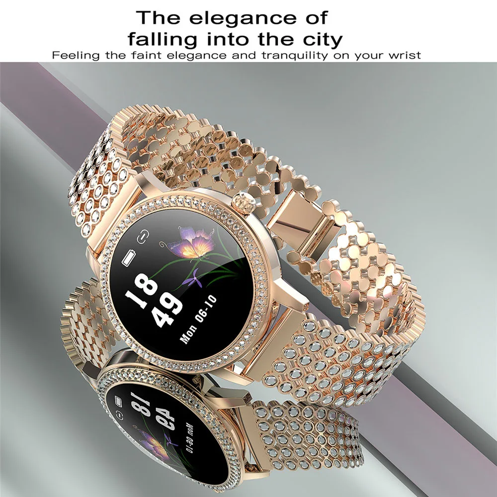 Women Diamond Smart Watch