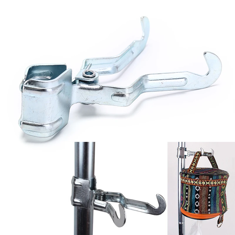 

1pc Multi-function clamp Lantern Light Lamp Hanger Tent Pole Post Hook for Outdoor Camping 11cmx7cm durable Iron material
