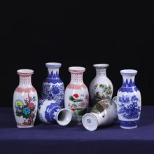 Аксессуары для украшения дома Цзиндэчжэнь керамические украшения для дома гостиной Цветочная фарфоровая ваза антикварная маленькая свежая ваза FF80O