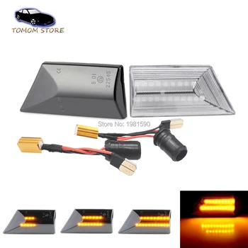 

2pcs Dynamic water flowing turn signal indicator lights for Opel Vectra C Signum 2003~2008 auto accessories lamps