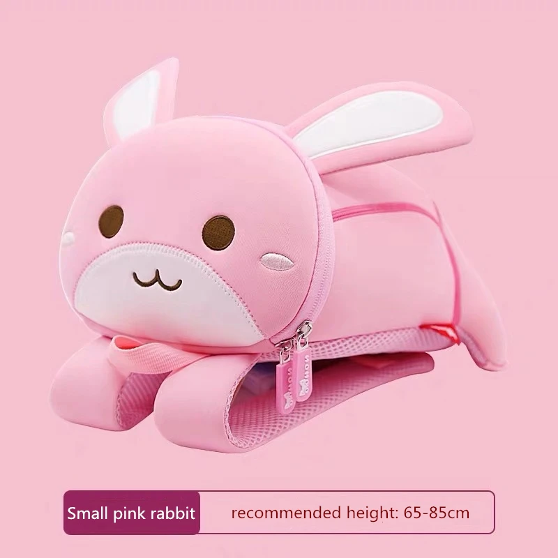 small pink Детский рюкзак для девочек NOHOO 3D мультфильм школьные сумки высокое качество детский сад наплечный Рюкзак mochila escolar от 2 до 7 лет сумка - Цвет: small pink