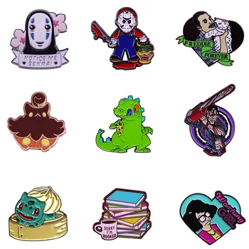 

20pcs/lot A3496 Patchfan Lovely Cartoon Icons on The Pin Kawaii Icon Badge Bacges on Backpack Badges for Clothing Badges