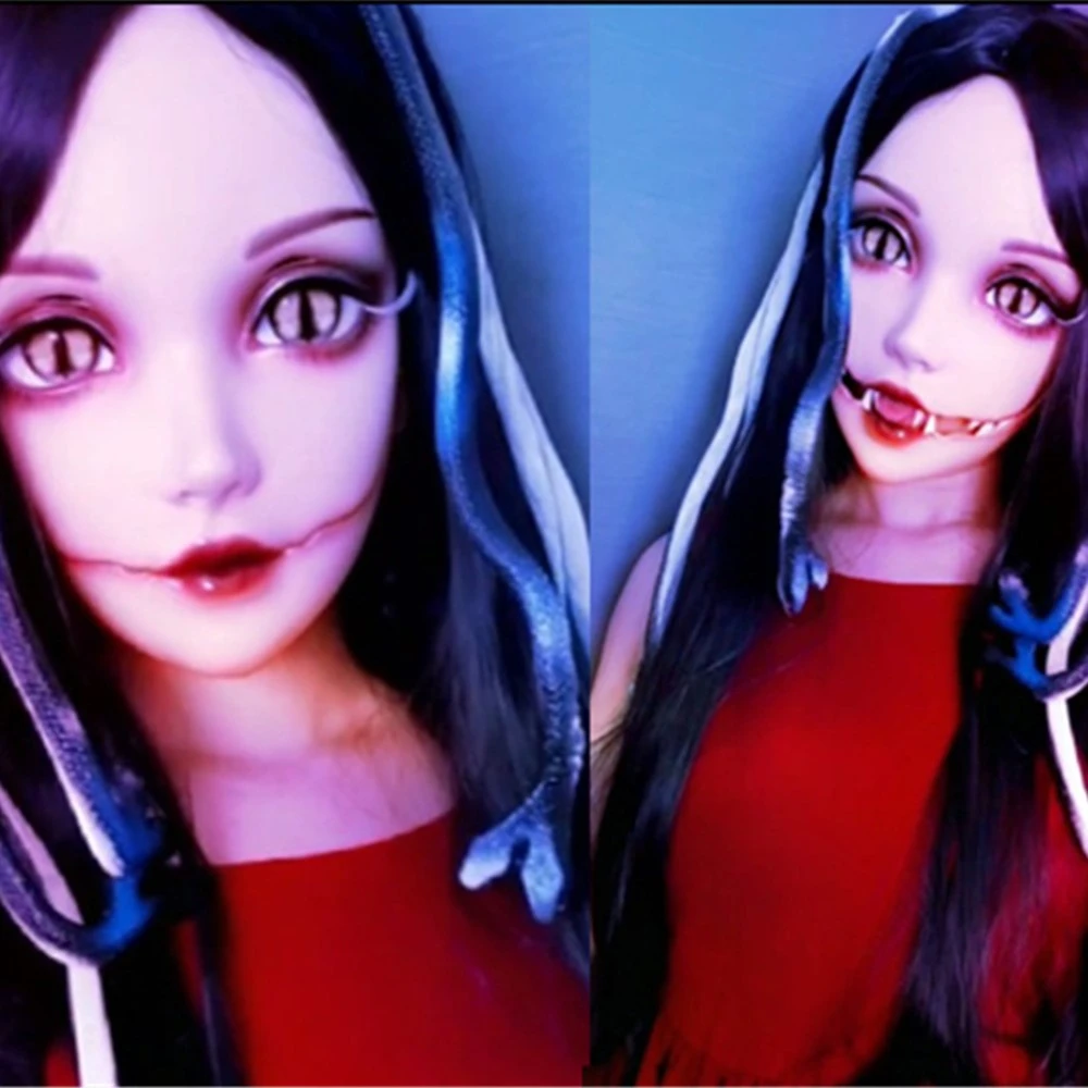 Knowu着ぐるみアートメイクアニメfemalemask女装コスプレcrossplay樹脂ヘッドギアbjd Aliexpress