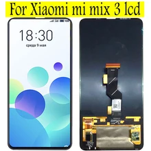 Amoled для xiaomi mi x 3 ЖК-дисплей кодирующий преобразователь сенсорного экрана в сборе ЖК-дисплей mi x 3 с рамкой xiaomi mi x 3