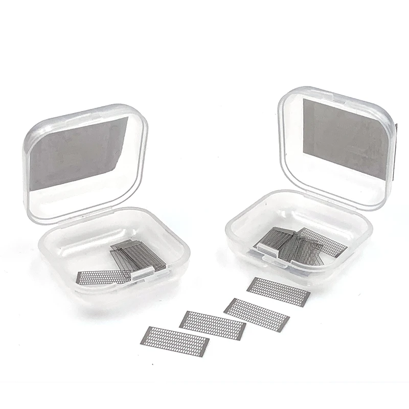 10pcs/box Kylin M Mesh Coil PreBuilt Coils KA1 SS316 NI80 Mesh Style Coil Wire For Kylin M RTA Wotofo Profile RDA