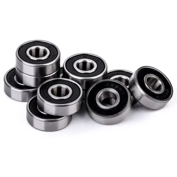 

10pcs 608-2RS Miniature Ball Bearings Miniature Bearings Deep Groove Shafts 8x22x7mm Rubber Sealed Mechanical Hardware Tool