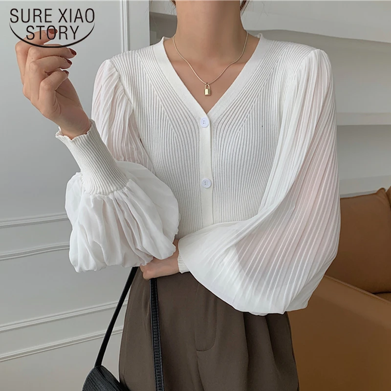 【未使用】 L'Or ロル Nordic chiffon Blouse