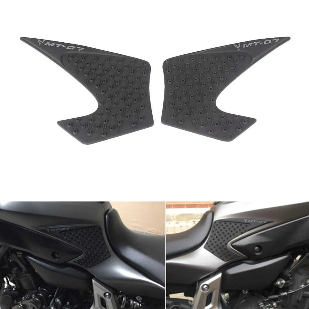 

Knight For Yamaha MT-07 MT07 FZ 07 2013-2019 15 Protector Anti slip Tank Pad Sticker Gas Knee Grip Traction Side Pad 3M Decal