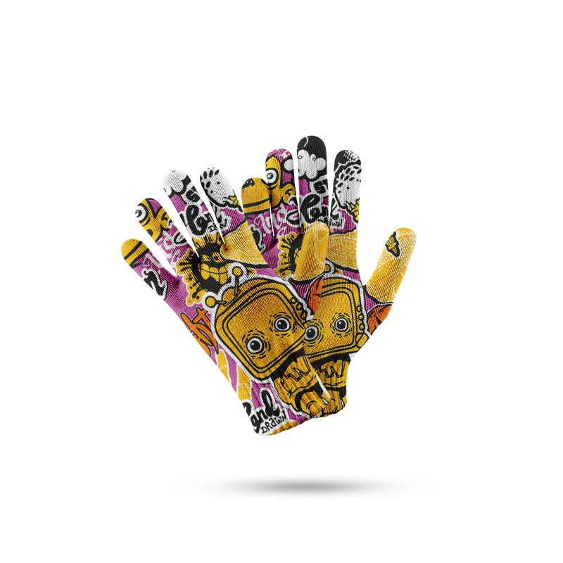 

Women Men's Knitted Gloves Winter Autumn Male Touch Screen Mittens High-Quality Thick Faux Wool Solid Warm Gloves Guantes