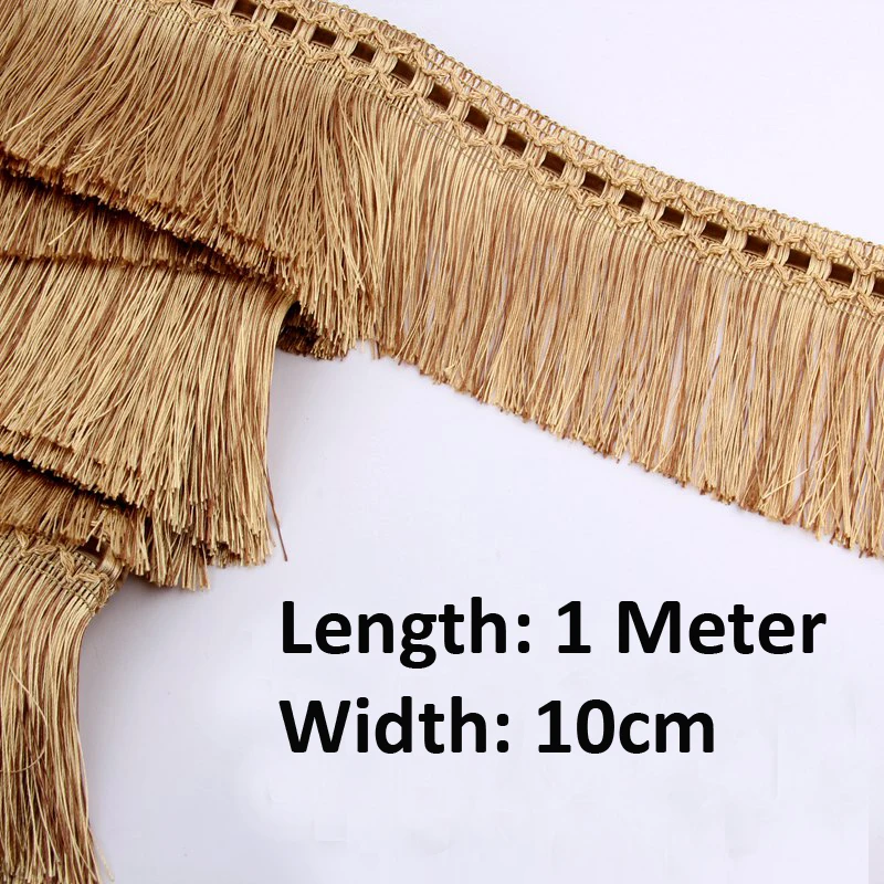1Meter Assorted Colors Fringe Tassel Trim Upholstery Curtain Lamp Trimmings Bag Costume | Дом и сад