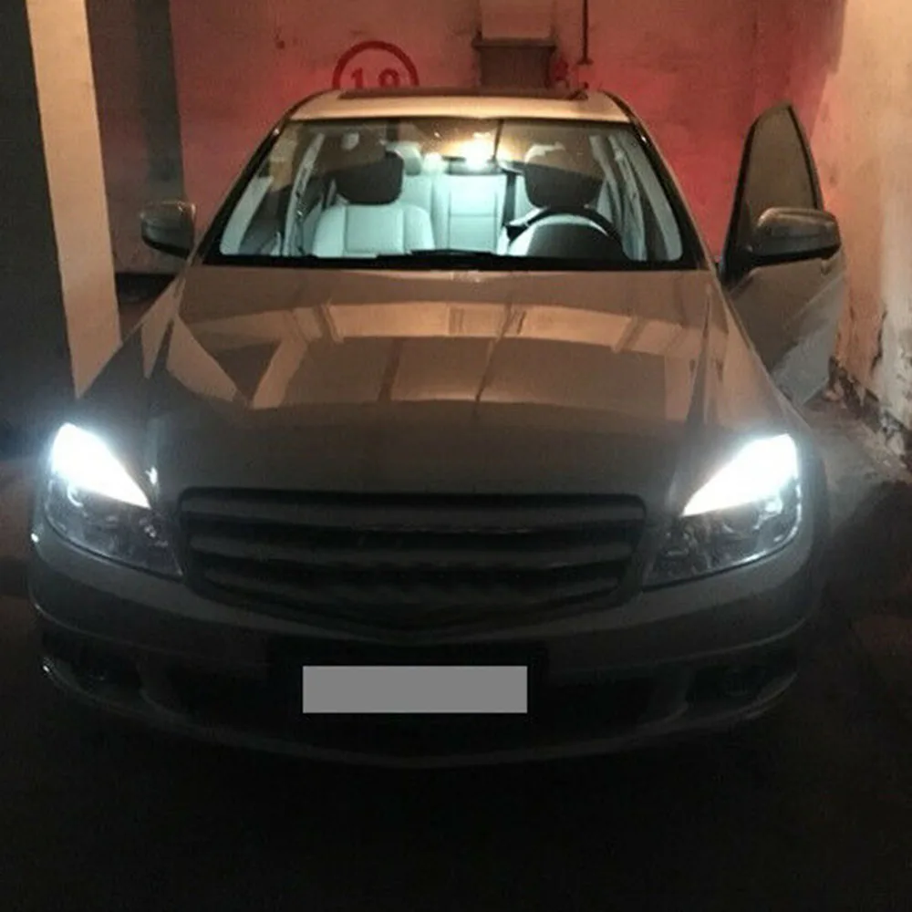 Сменный светодиодный светильник CANbus лампы для Mercedes-Benz W204 парковочные лампы DC 12V