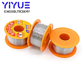 

0.5/0.6/0.8/1MM 63/37 FLUX 2.0% 45FT Tin Lead Tin Wire Melt Rosin Core Solder Soldering Wire Roll