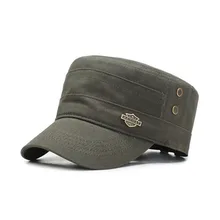 XdanqinX, мужская шляпа, Сращивание, сломанная личность, винтажные военные шапки, Повседневная Ретро Кепка с плоским верхом, регулируемый размер, стиль, шапка для папы