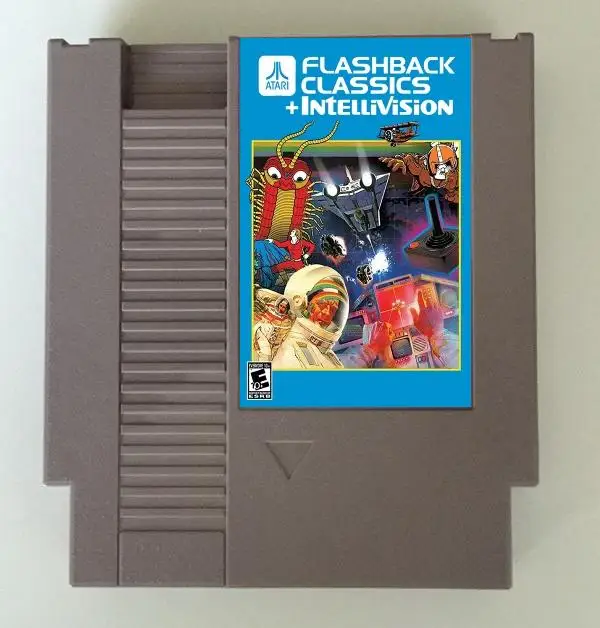 Cartucho Inteligente do Jogo 40 v2 61in Nes Console do fc Atari21 +