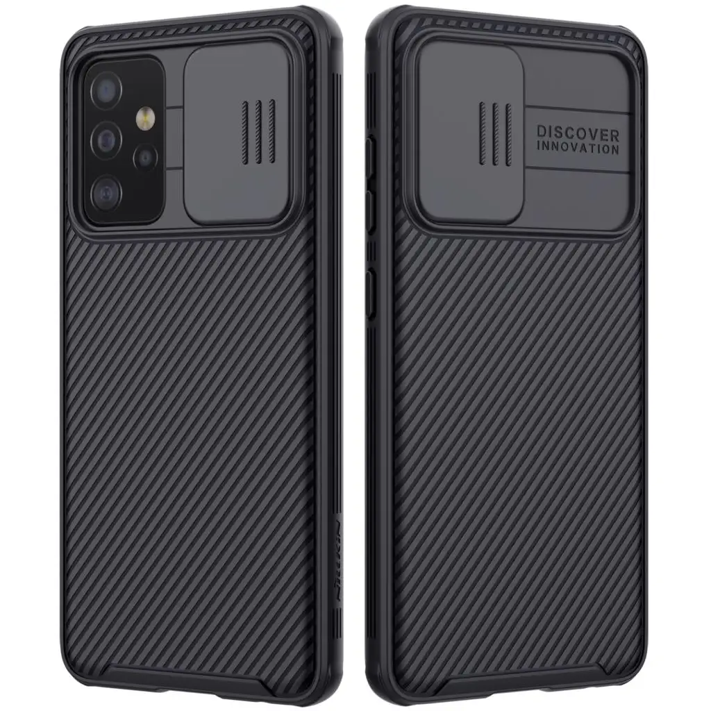 NILLKIN For Samsung Galaxy A52 5G A72 5G CaseCamera ProtectionSlide Protect Cover Lens Protection For Samsung Galaxy A52 5G