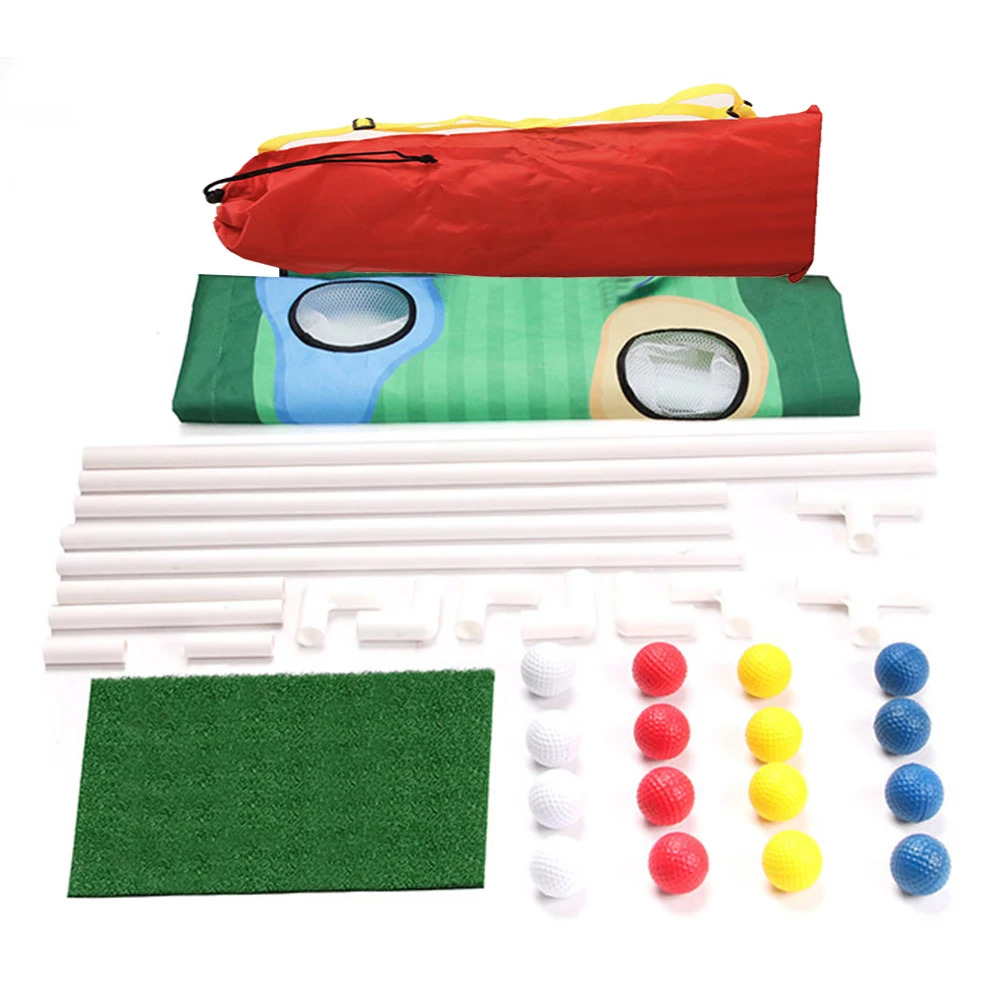 

Mini Golf Practice Set Backyard Golf Cornhole Game Fun New Game Oxford Cloth For All Ages Abilities Sport Game Accessories
