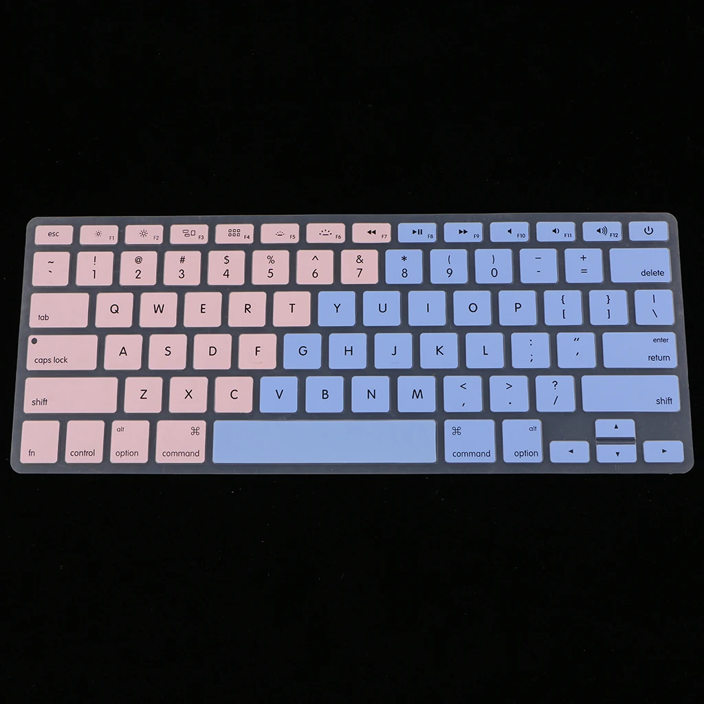 Dustproof Waterproof Silicone Keyboard Cover Skin Protector for Macbook Pro 13/15/17'' US Version 