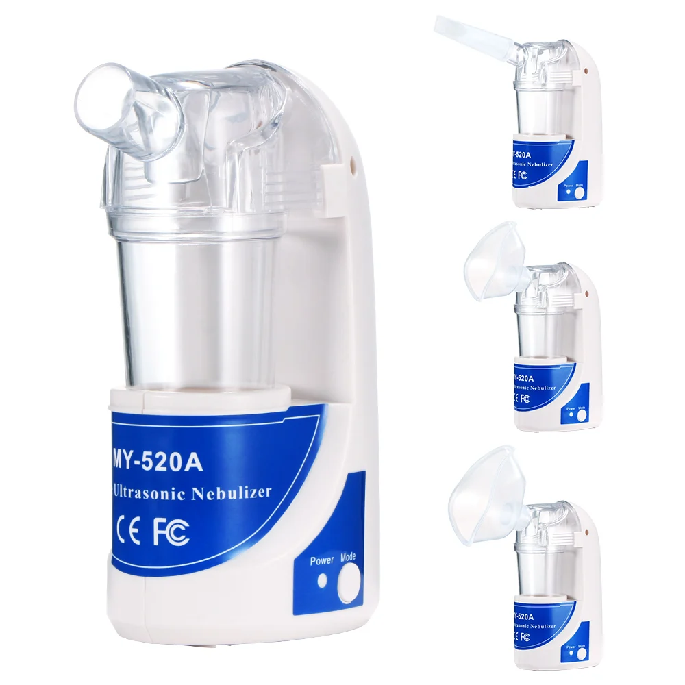 Портативный Семейный ультразвуковой небулайзер домашний мини ингалятор для