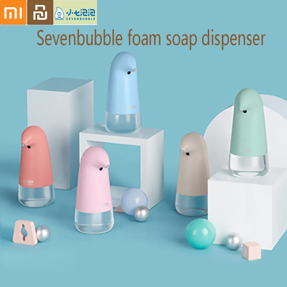 

Sevenbubble Automatic Induction Sensor Foaming Soap Dispenser Infrared Foaming Hand Washer IPX6 Soap Dispenser for xiaomi youpin
