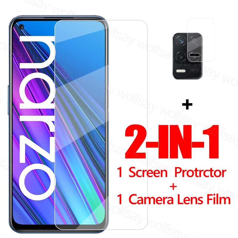 Pellicola Salvaschermo Per Realme Narzo 30 5G Vetro Realme Narzo 30 30A 5G Pellicola Protettiva Per Telefono In Vetro Temperato Per Realme Narzo 30 5G