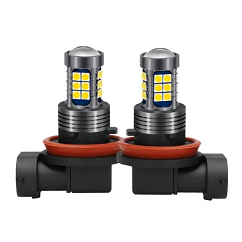 

2x H8 H11 9006 HB4 H16 Car LED Lights Canbus Auto Bulb Lamp For Peugeot 307 206 301 207 2008 508 3008 308 408 407 608 4008 vw cc