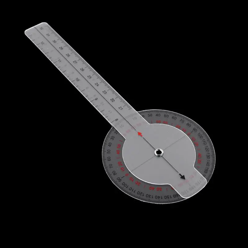 13inch 33cm Goniometer Medical Joint Ruler Calibrated Orthopedics Angle Rule Spinal Finger Angle Ruler Protractor flexible tape measure