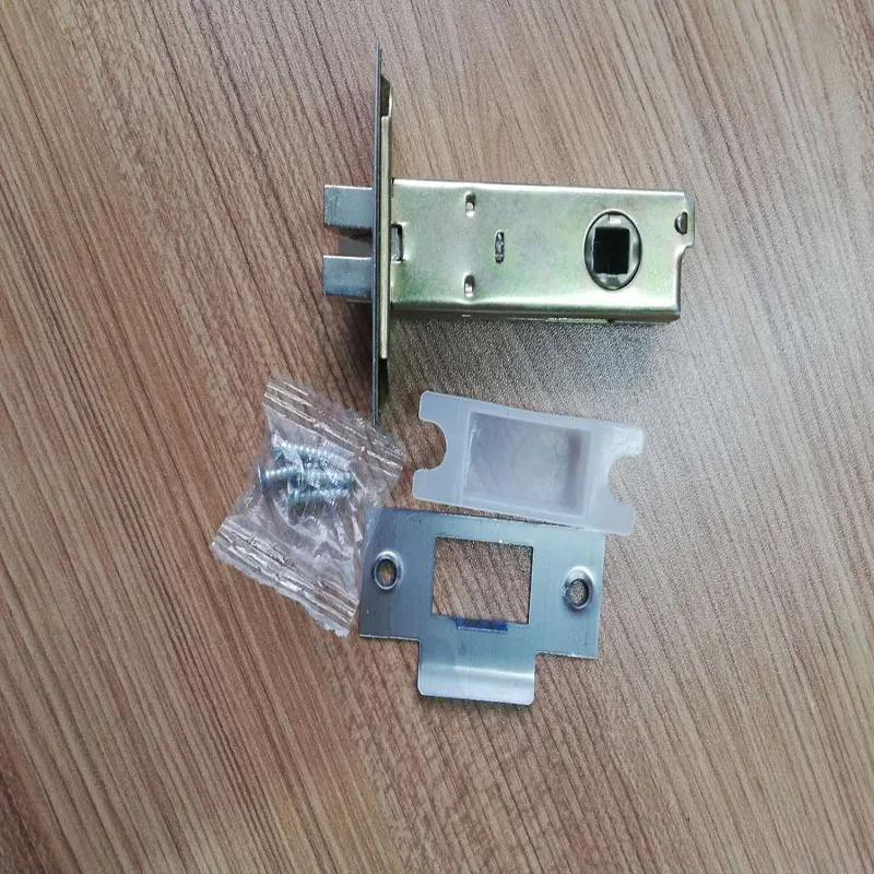 Door Lock Bathroom Door Lock Body Washroom Single Tongue Lock Bolt Door Hardware Part