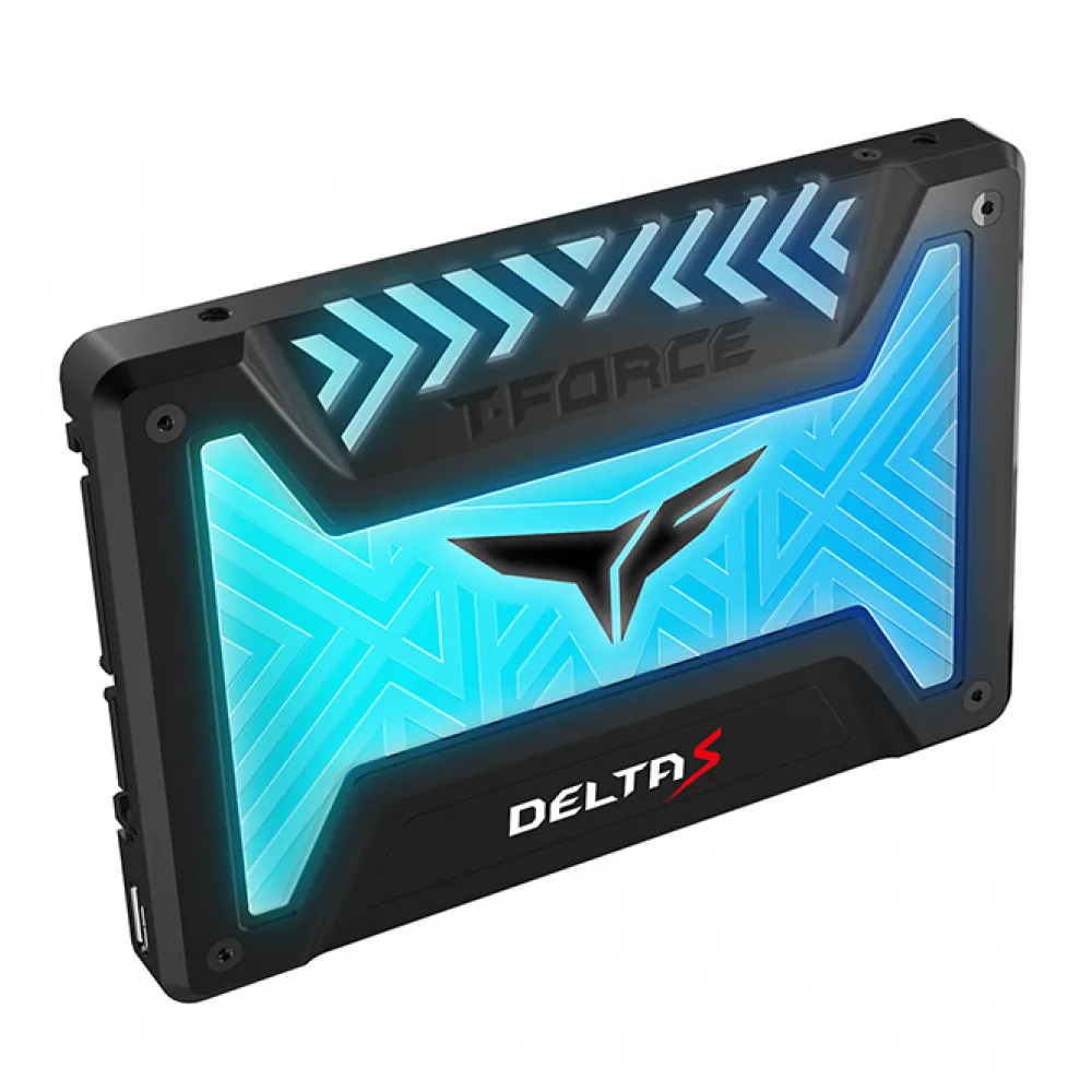 SSD-накопитель Team Group Delta S RGB [T253TR500G3C312] SATA2.5" 500GB