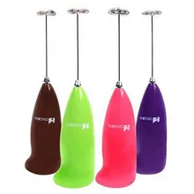 Мини электрический венчик из нержавеющей стали кофейная мешалка