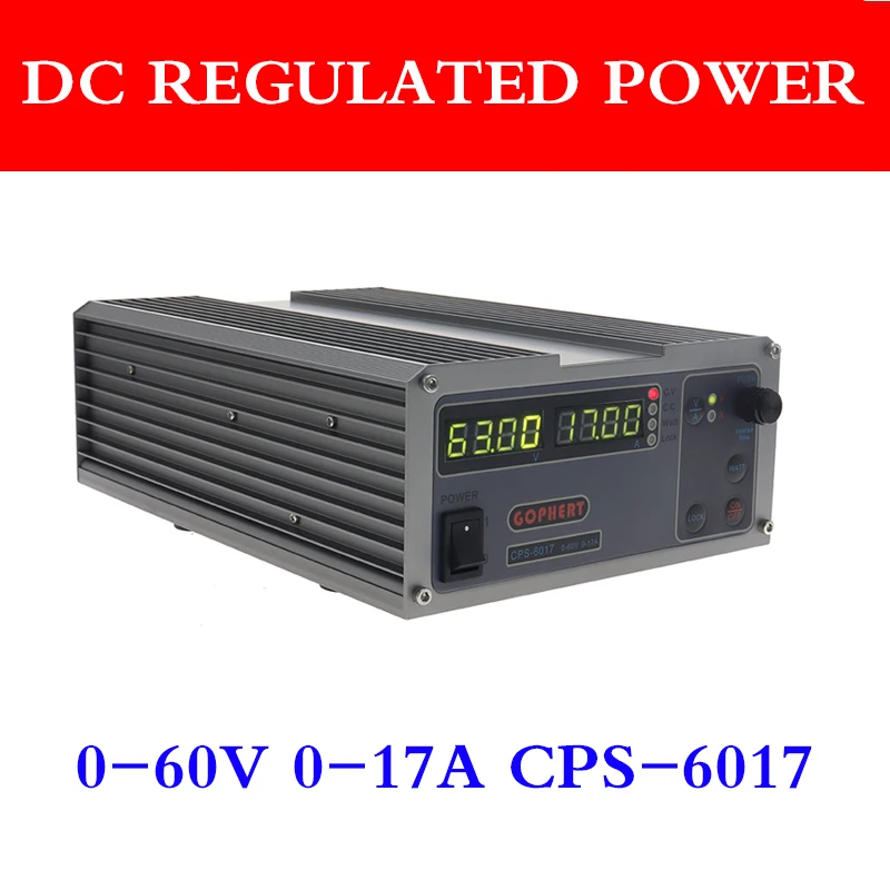 Регуляторы напряжения/Стабилизаторы CPS 6017 1000 Вт 60 в 17 А Импульсный источник